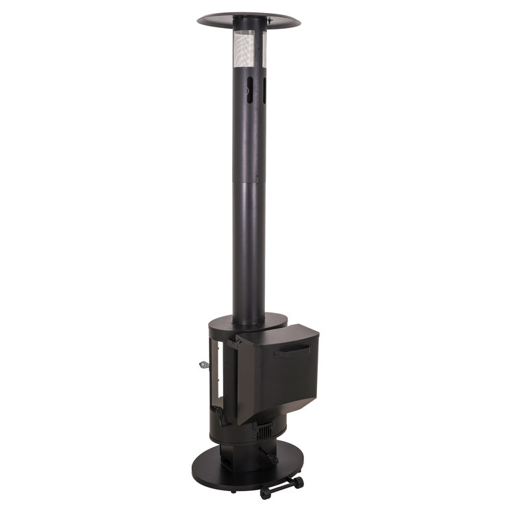 Even Embers Wood Pellet Patio Heater & Reviews Wayfair